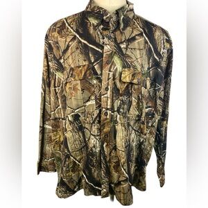 Walls (NWOT) Realtree Camouflage Long Sleeve Button Up Shirt Men’s 4XL